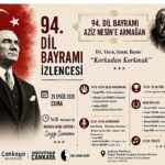 94. Dil Bayramı Aziz Nesin’e Armağan Ediliyor