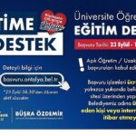 Büyükşehir Belediyesi eğitime verdiği desteği sürdürüyor