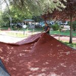 Keçiören’in Parklarında Yürüyüş Yolları Yenileniyor