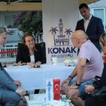 Konak’ta söz komşuların: Başkan Mutlu, Mehmet Ali Akman’da talepleri dinledi
