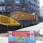 Maltepe’de asfalt çalışması tüm hızıyla sürüyor