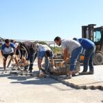 Didim Belediyesi Parke Taşı Döşeme Çalışmalarını Sürdürüyor