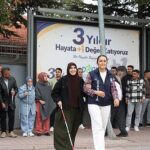 Konya Büyükşehir’de Göreve Yeni Başlayan Zabıta Personeline Görme Engelli Bireylerden Farkındalık Eğitimi